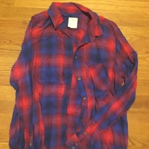 American Eagle vintage boyfriend flannel